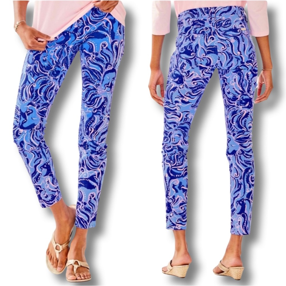 Lilly Pulitzer South Ocean Skinny Crop Jeans